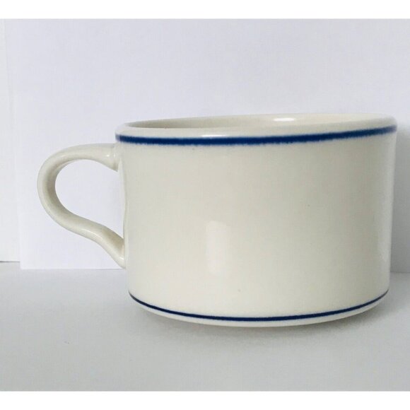 Vintage Yacht Club Boating Ships Cup Mug Brighton Falls China Penant Flag Logo - Picture 2 of 6